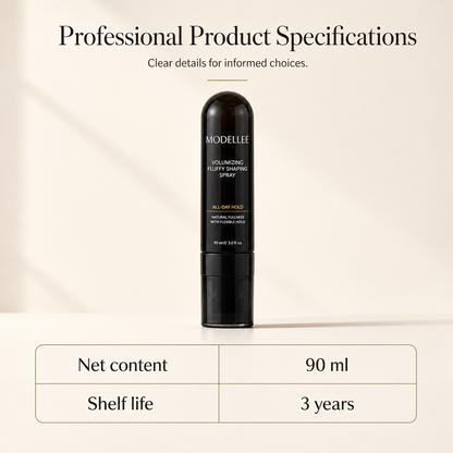 [Sonderangebot – Heute 49% sparen 🔥]90ml Volumen Haarspray mit Pfirsichduft – Sofort mehr Fülle für feines Haar
